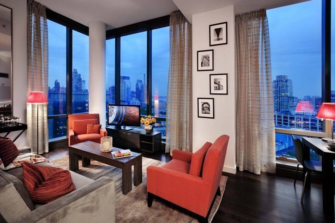 High  Floor Luxury Three Bedroom w Views,  Floor to Ceiling Windows Gym, Garage & Much More Lincoln Center Upper West Side