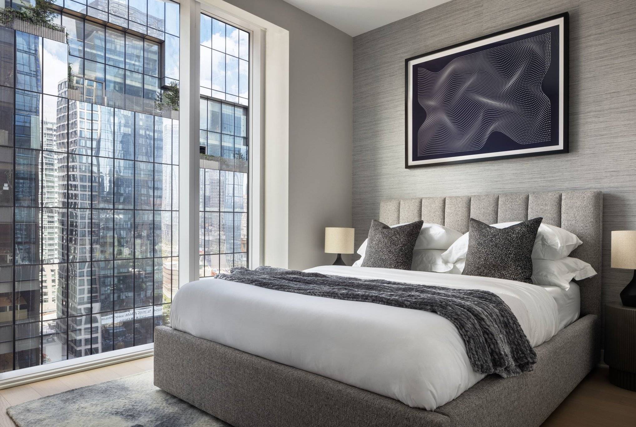 Furnished Luxury 1 Bed/1 Bath Hudson Yards | Floor-To-Ceiling Windows