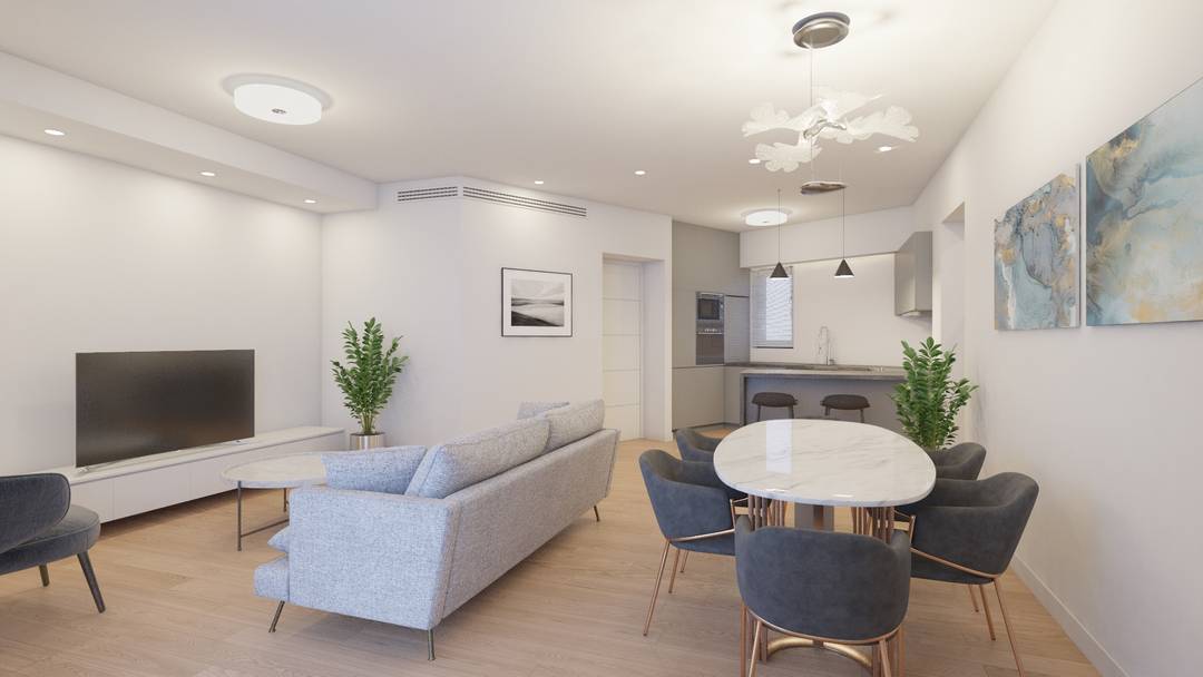 Elevated Contemporary Living in Mets, Athens - 3rd-Floor Residence with Parking