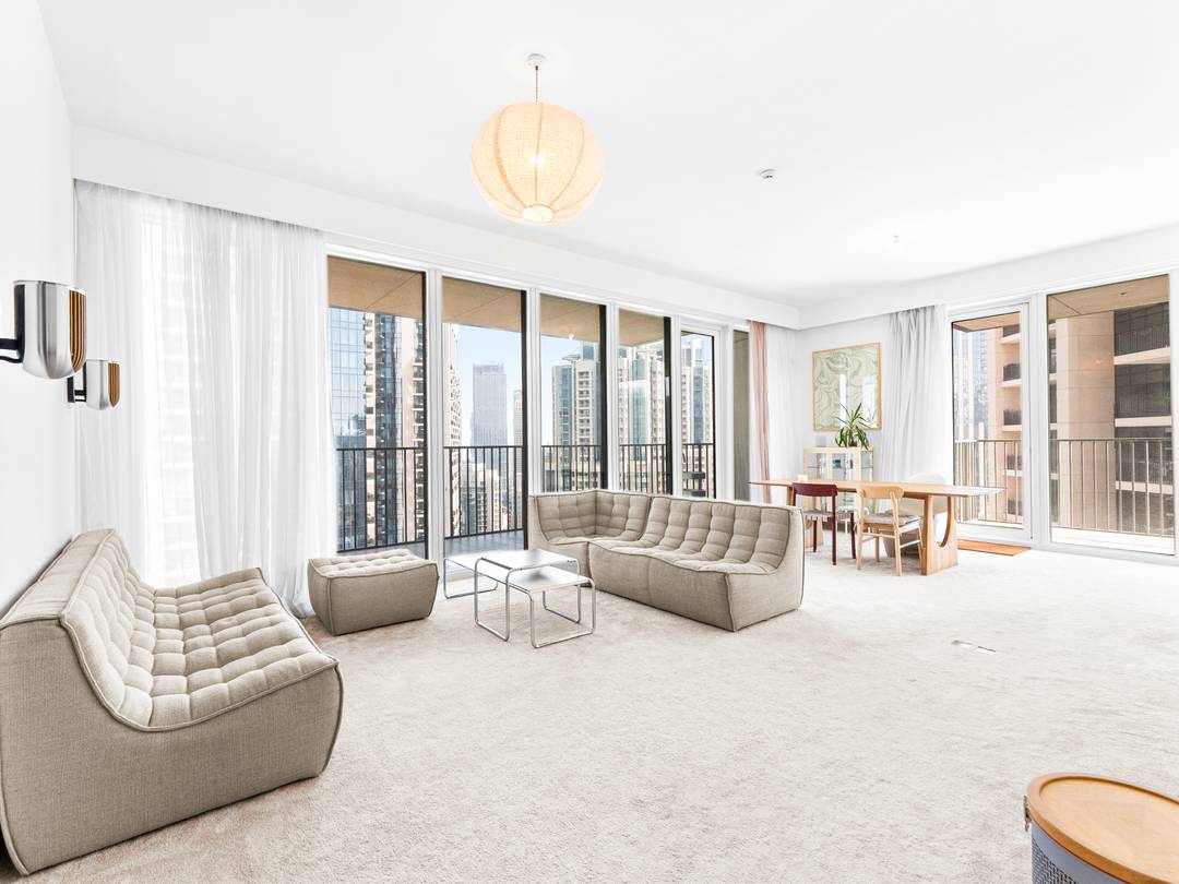 Prime Downtown Dubai Asset | Fully Upgraded 3BR | Fully Furnished | Boulevard View