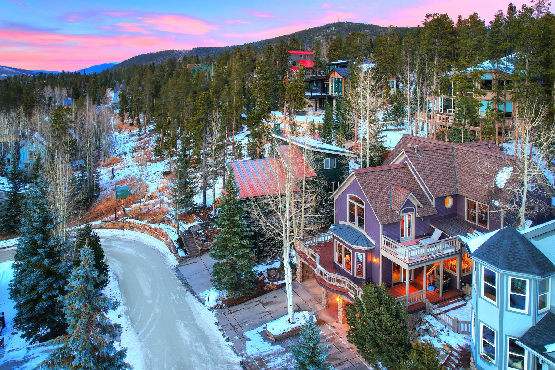 Breckenridge Victorian Home with Ski Slope Views