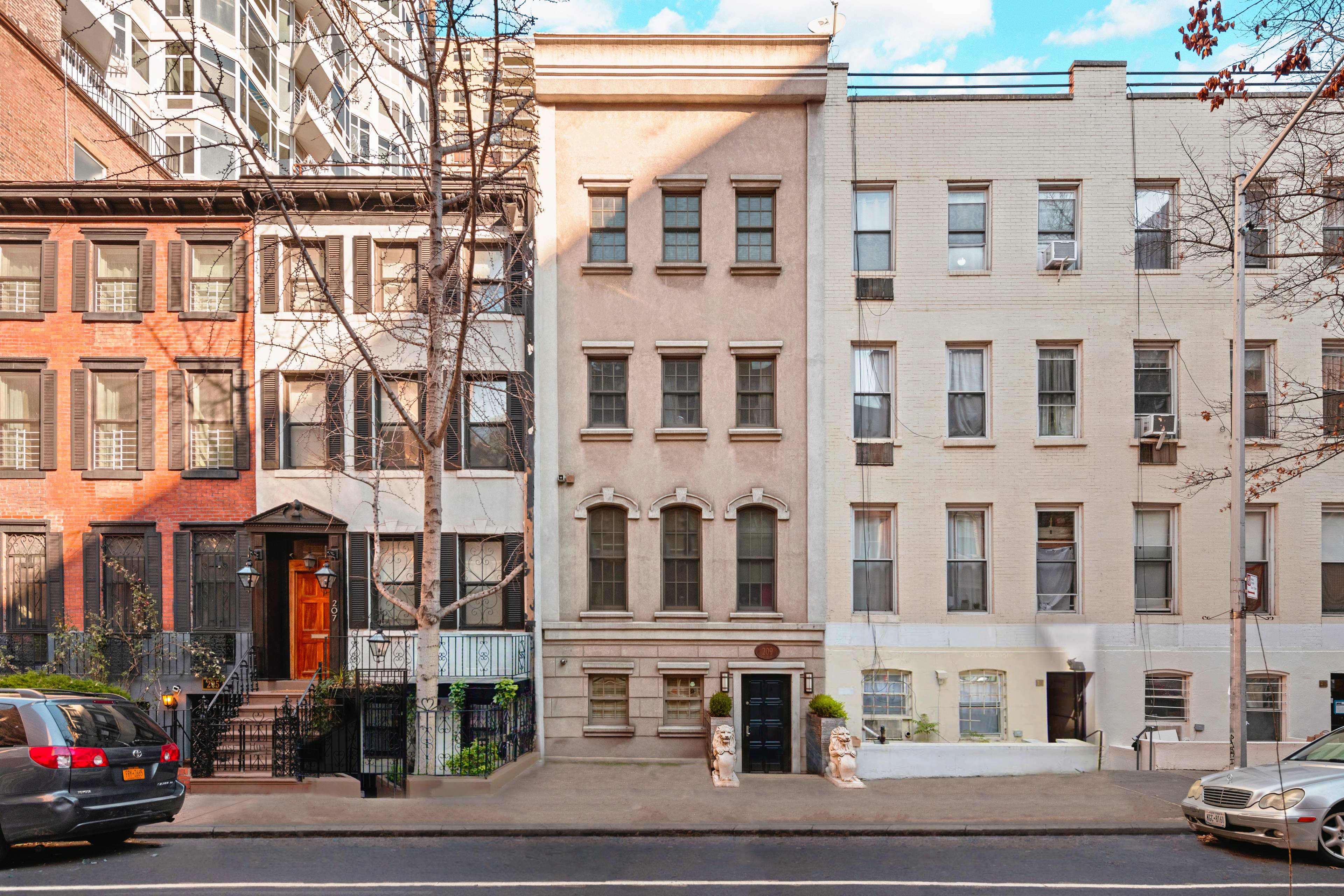 Kip's Bay, Midtown Townhouse, Sale Leaseback. Investment Opportunity - 209 East 31st Street.