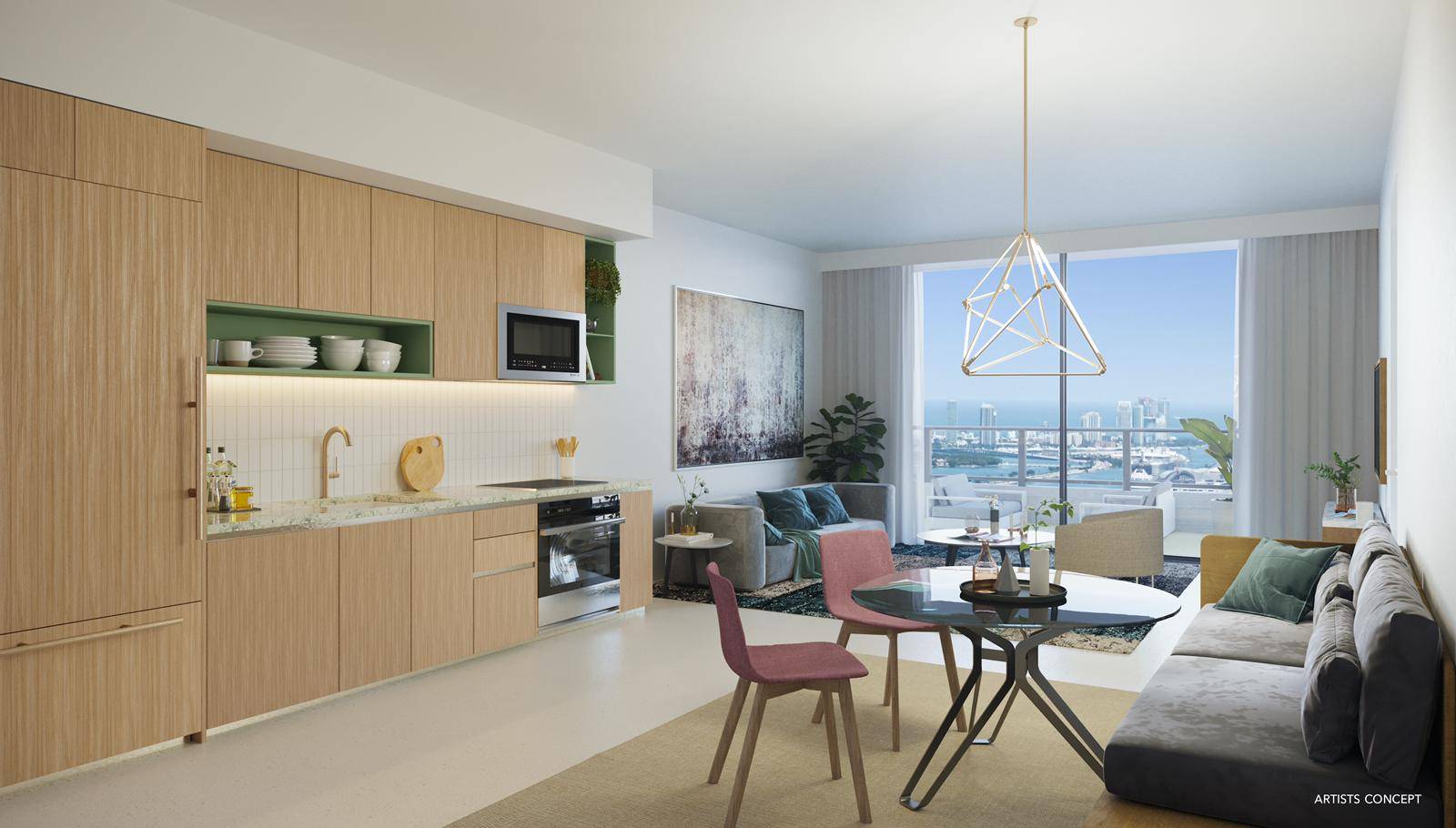 Miami Downtown Pre-construction | Fully Furnished condo | Hospitality Style Living | 1 Bed 1Bath