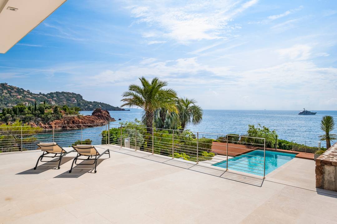 Exceptional Waterfront Estate with Guest House & Sea Access