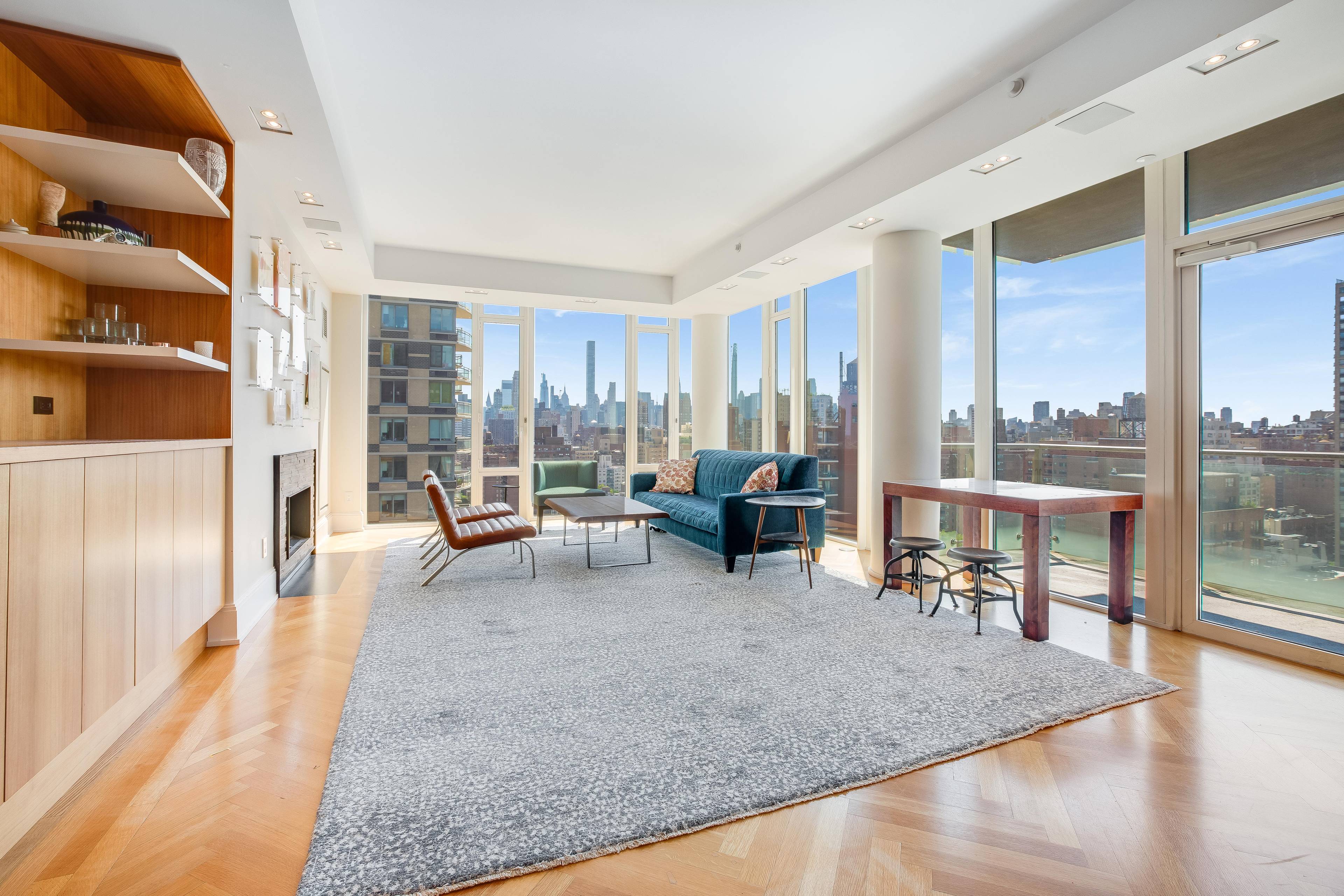 Enormous One of a Kind Full Floor Quadruple Exposure Six Bedroom in the Sky!