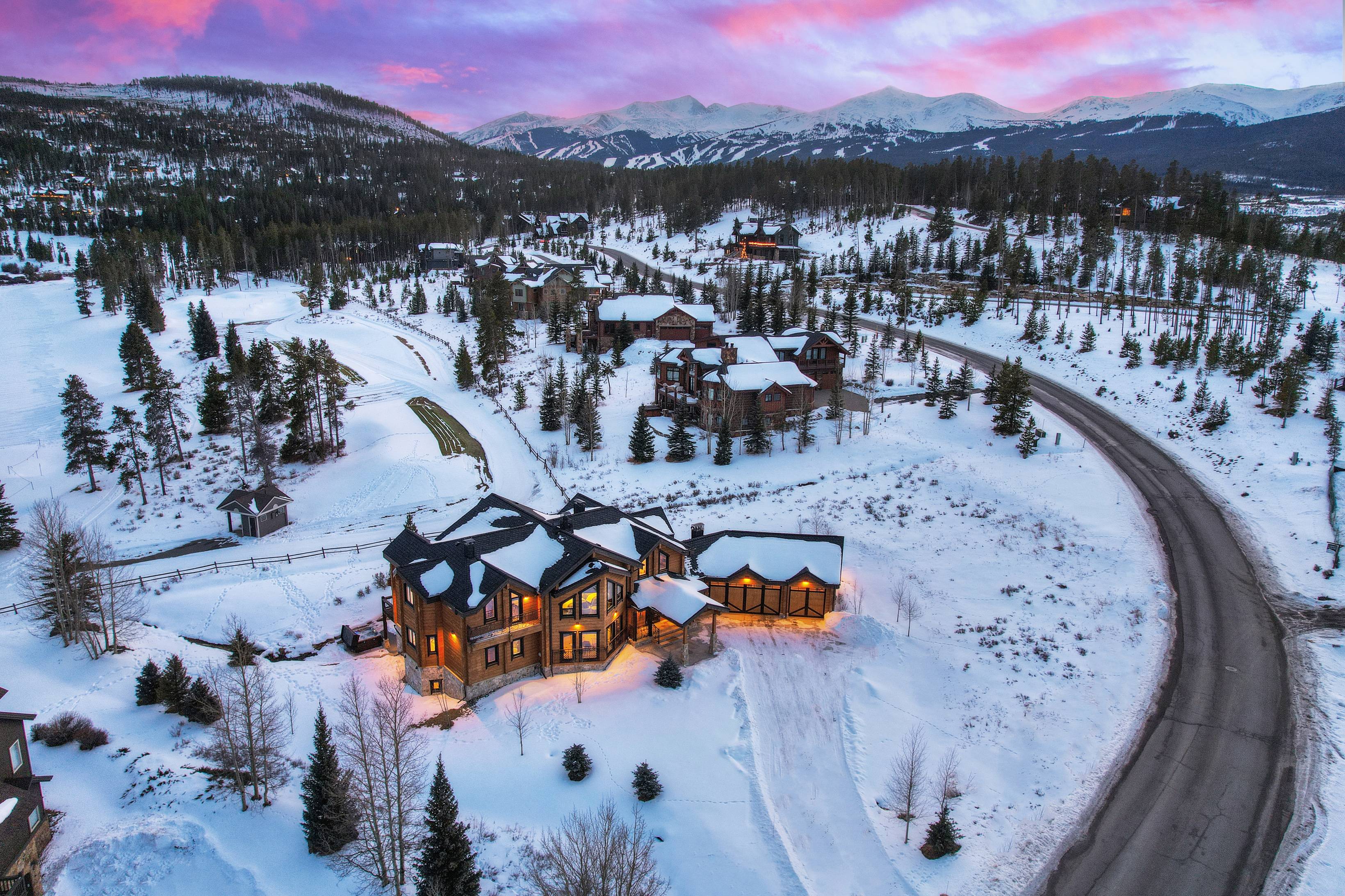 Breckenridge Golf Course Home with Ski Slope Views