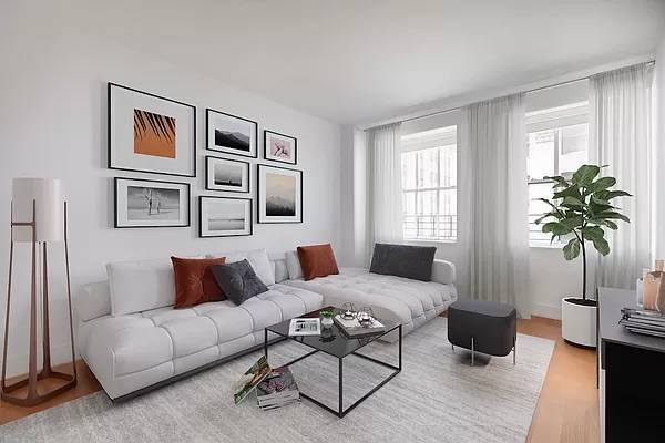 Sleek 2 bedroom in FiDi w/Dishwasher