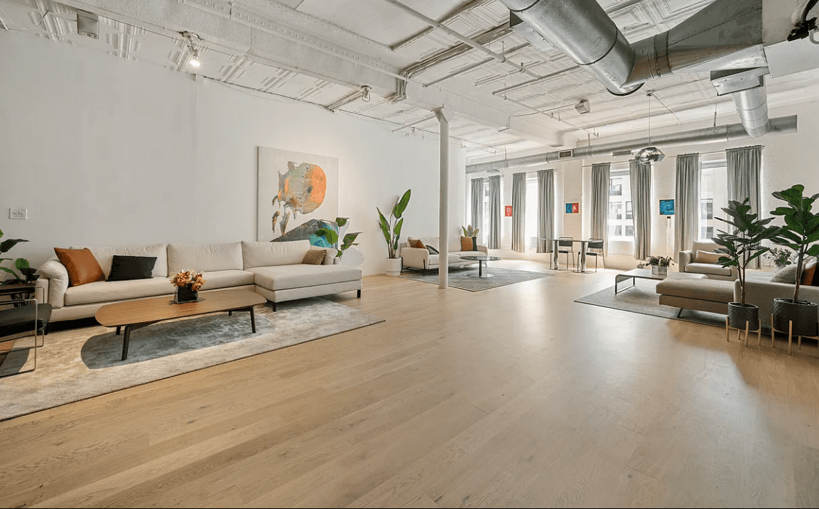 Huge 5,500 Square Foot Live/Work Space Available in Chelsea