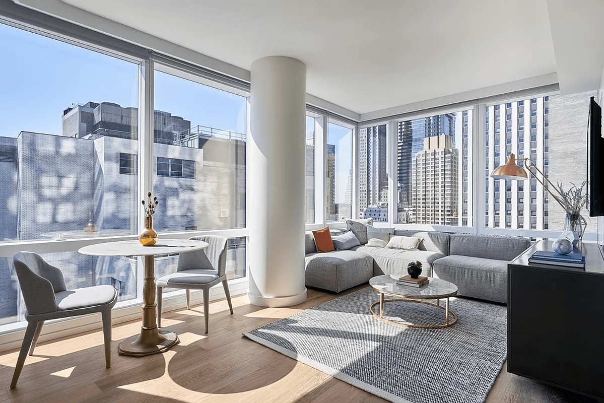 *No fee*, 1 bed/ 1 bath apartment, in Stunningly designed Seaport District building, w/d in unit