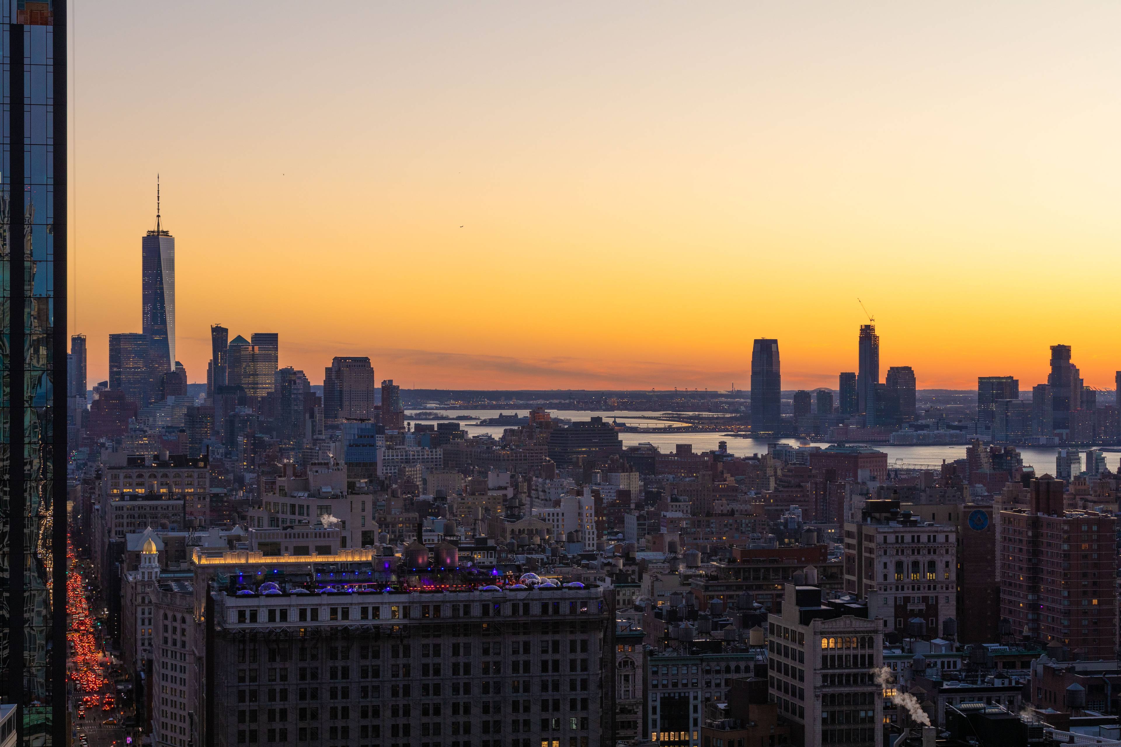 High Floor 3 Bedroom 3 Bathroom Residence at the Luxurious 325 Fifth Avenue Condominium with Large Balcony & Empire State Building Views!