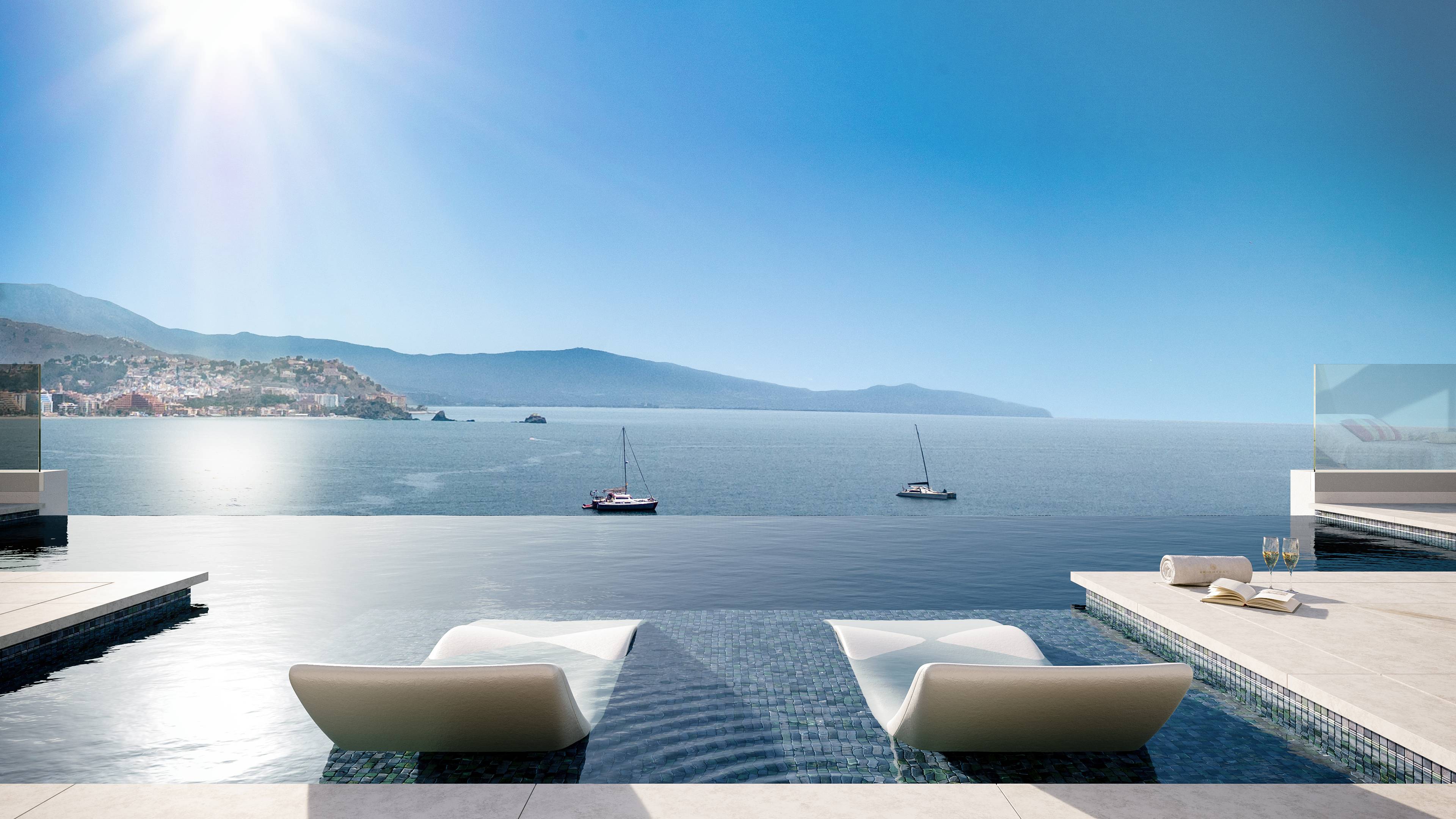 Spectacular ocean view & beachfront villas in prime location - La Herradura