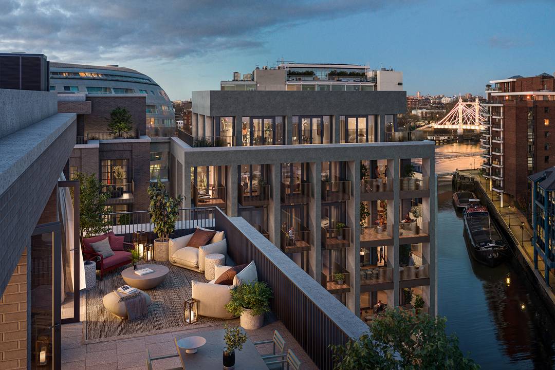 Ransome’s Wharf | A Seventh-Floor Four-Bedroom Residence with Quadruple Aspect and Complete Privacy