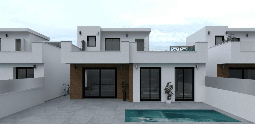 NEW BUILD VILLAS IN SAN PEDRO DEL PINATAR