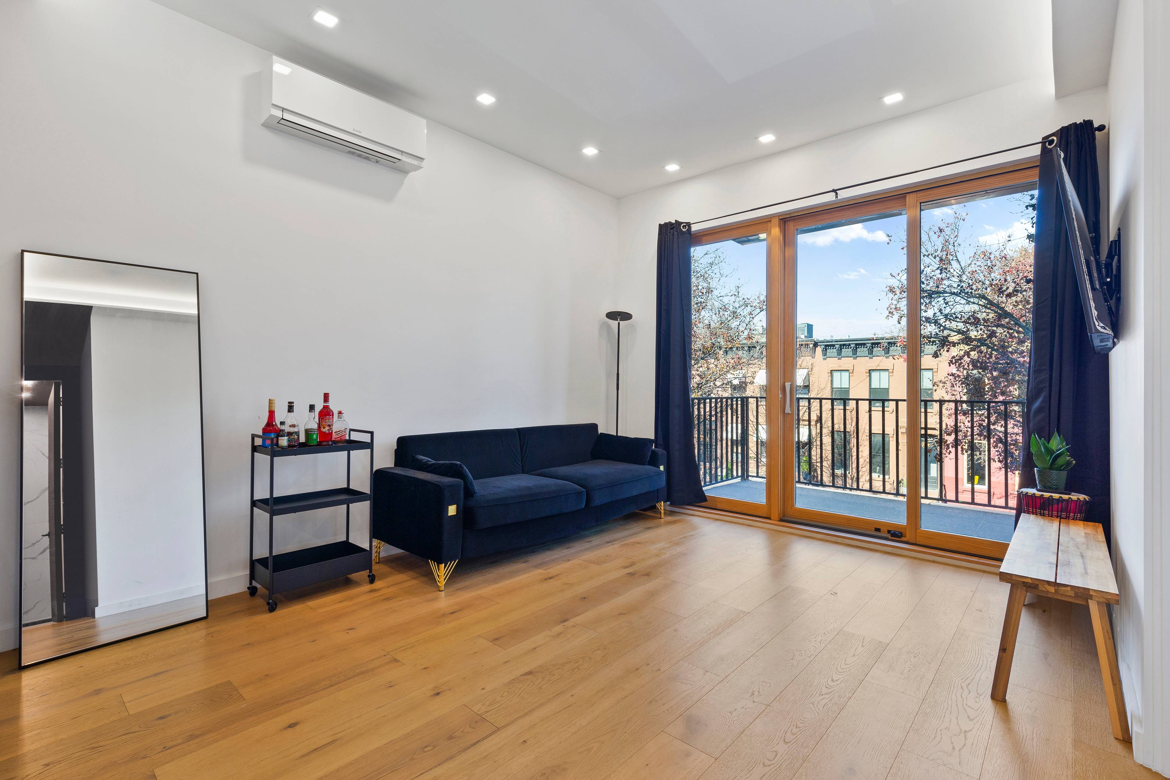 Brand New One-Bedroom Rental in BedStuy, Tree Lined Street!