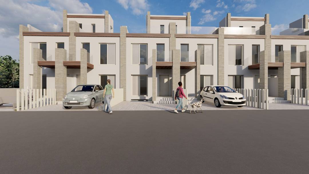 Off plan townhouses close to Alicante Airport and the beach!