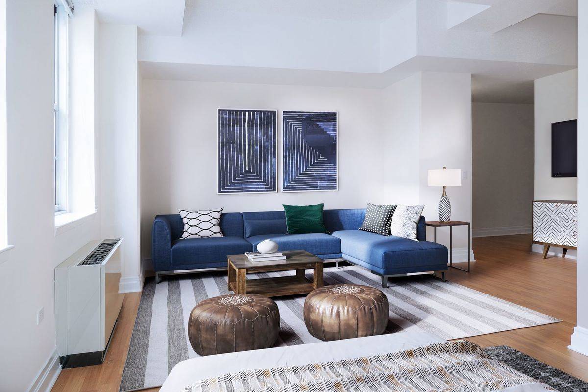 STYLISH NO FEE | STUDIO / 1 BATH APARTMENT IN MODERN FINANCIAL DISTRICT BUILDING | DOORMAN | ROOF DECK | FITNESS CENTER