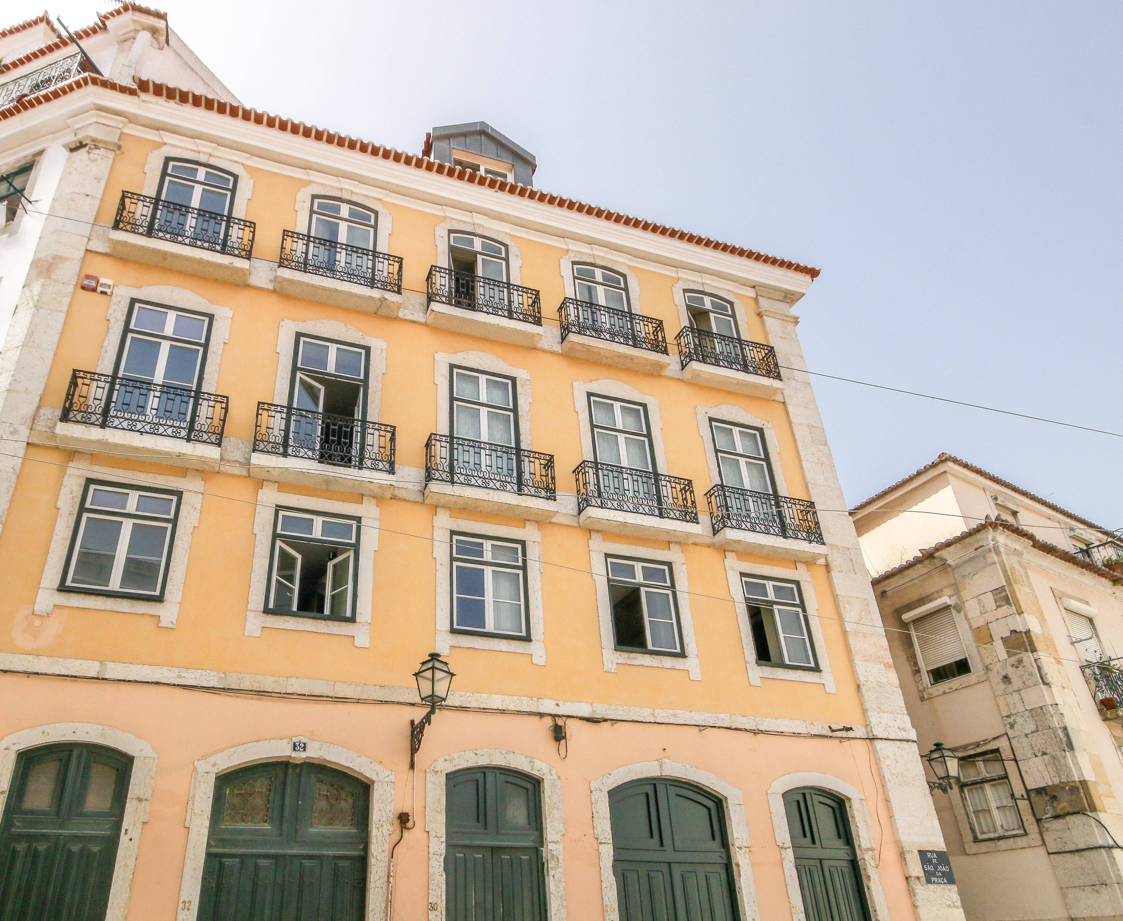 XVIII Century Palace. Historical Old Town, at Sé District, with iconic Lisbon views
