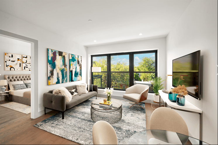 Top Floor 3 BR/2BA Apartment with Private Outdoor Space in Bed-Stuy