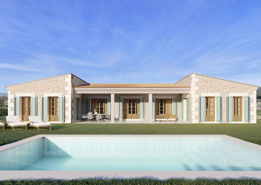 New-Build Luxury Finca Near Campos Mallorca.