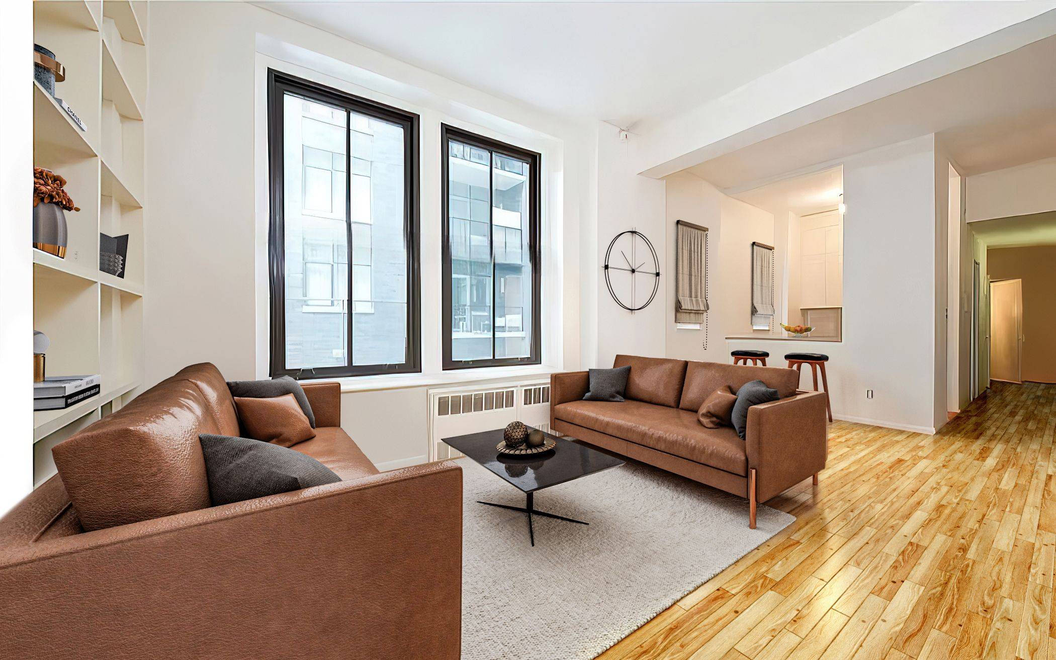 Gramercy Loft Building 1Bed1.5 Baths with a second room that can be used as a bedroom or Den