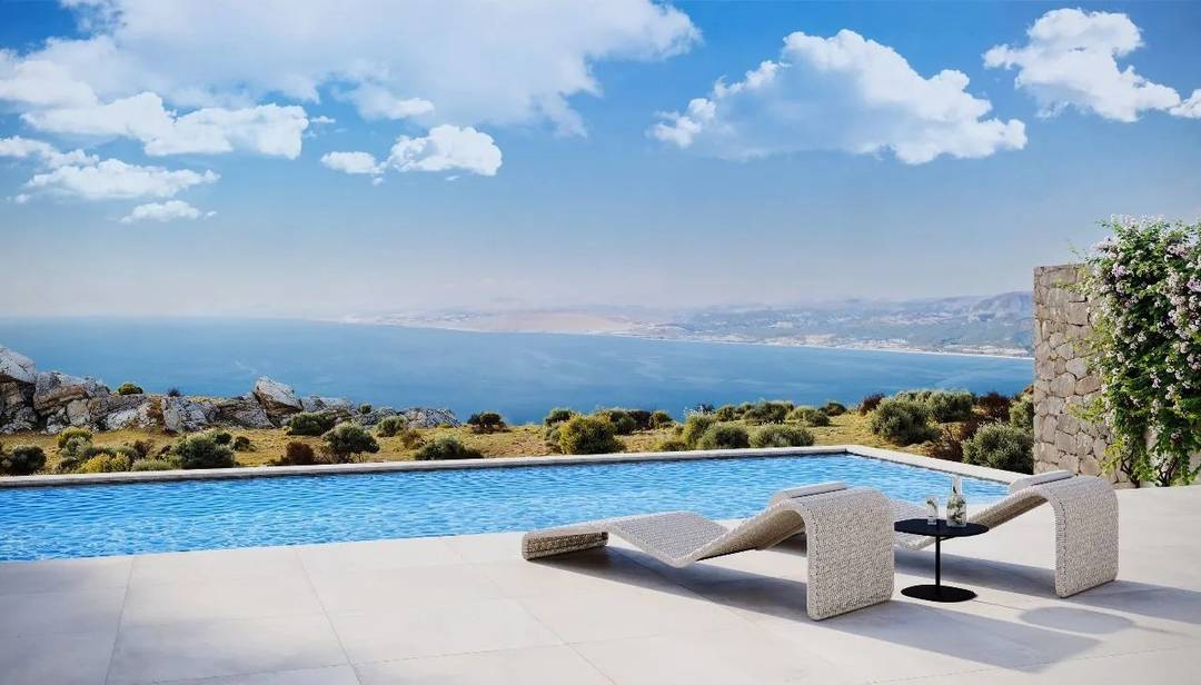 Double-Level Villa With Pool under Construction