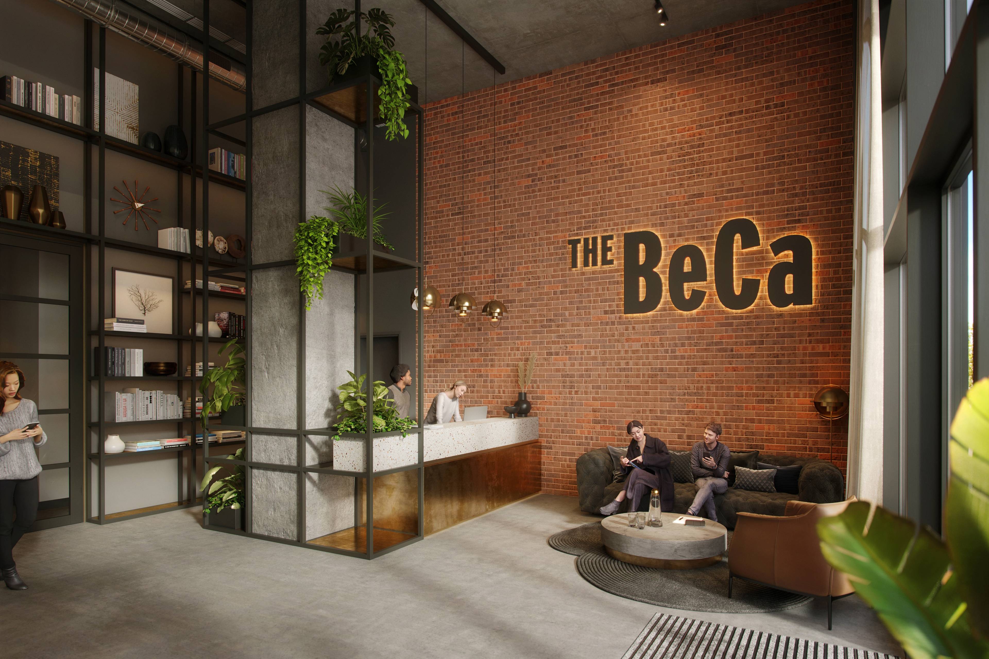 One Bedroom Twelfth Floor Apartment With Balcony in The BeCa
