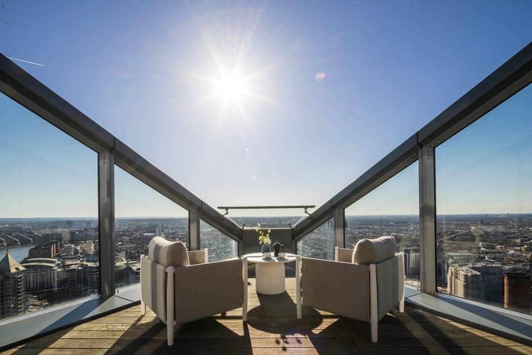 Five-Bedroom Lateral apartment in the iconic Tower East, Chelsea Waterfront, London