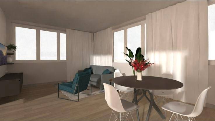 New apartments for sale in the center city of Como  Lake