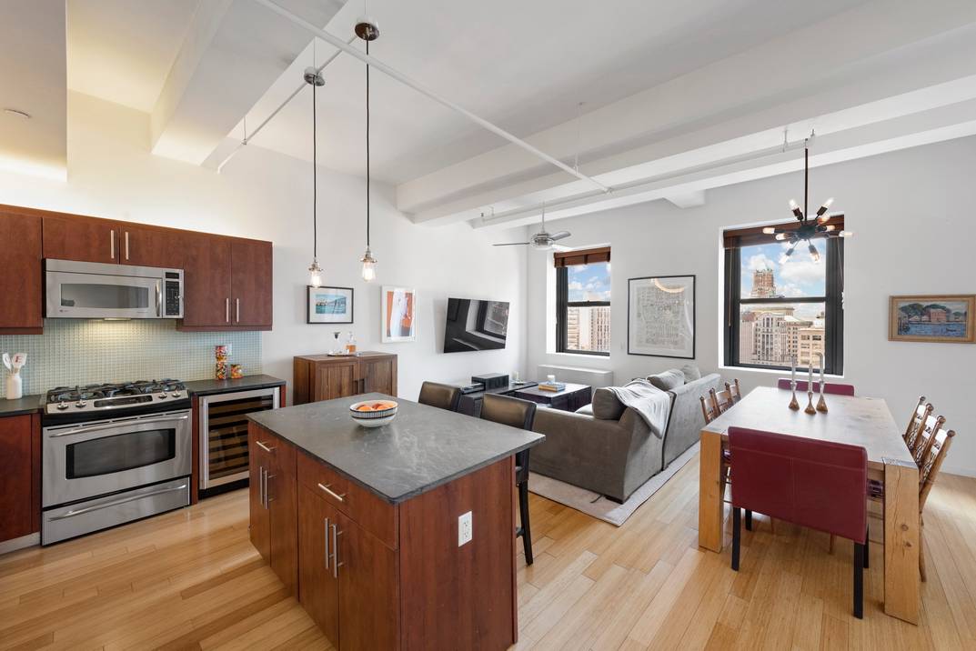 Large loft style condo at BellTel Lofts