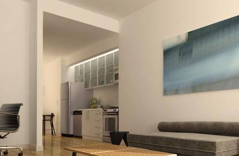 SPACIOUS ! No Fee, 2 bed/ 2 bath Apartment in Luxury Financial District, Cool Media Room!