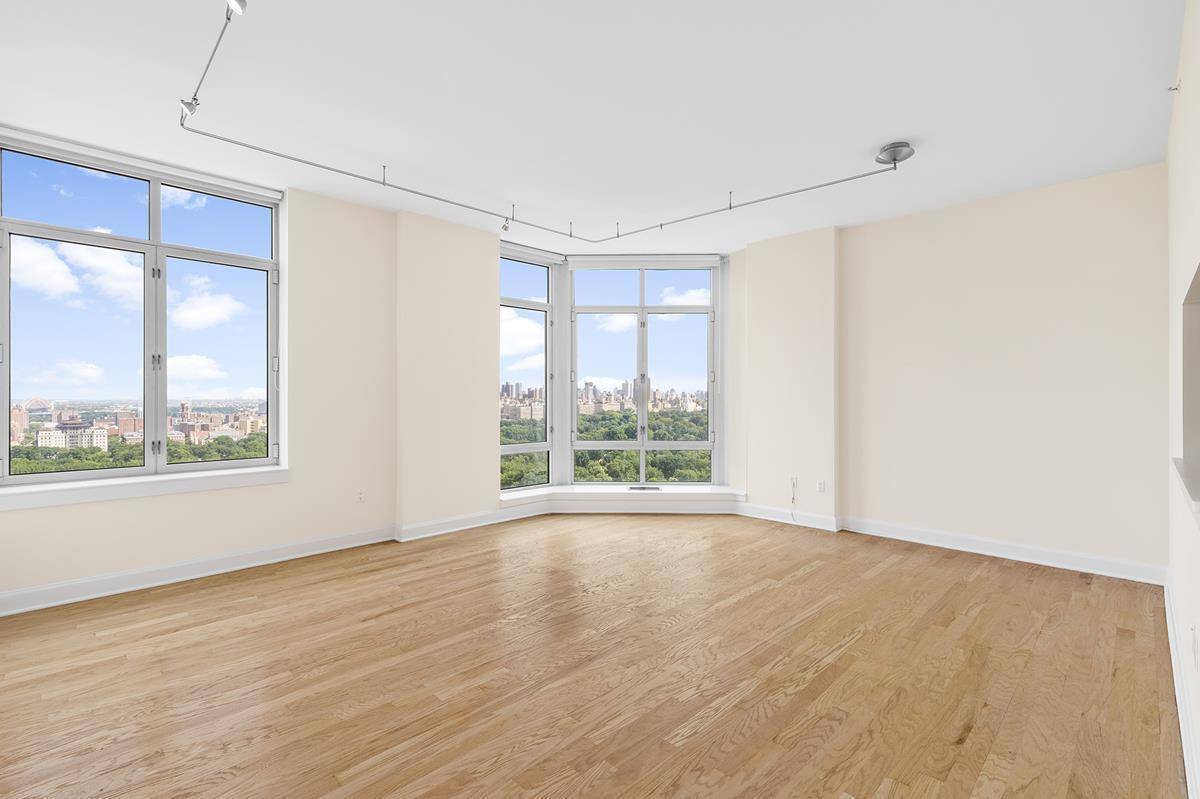 Central Park West and you are immediately greeted with unparalleled views of Central Park all the way down to Midtown.
