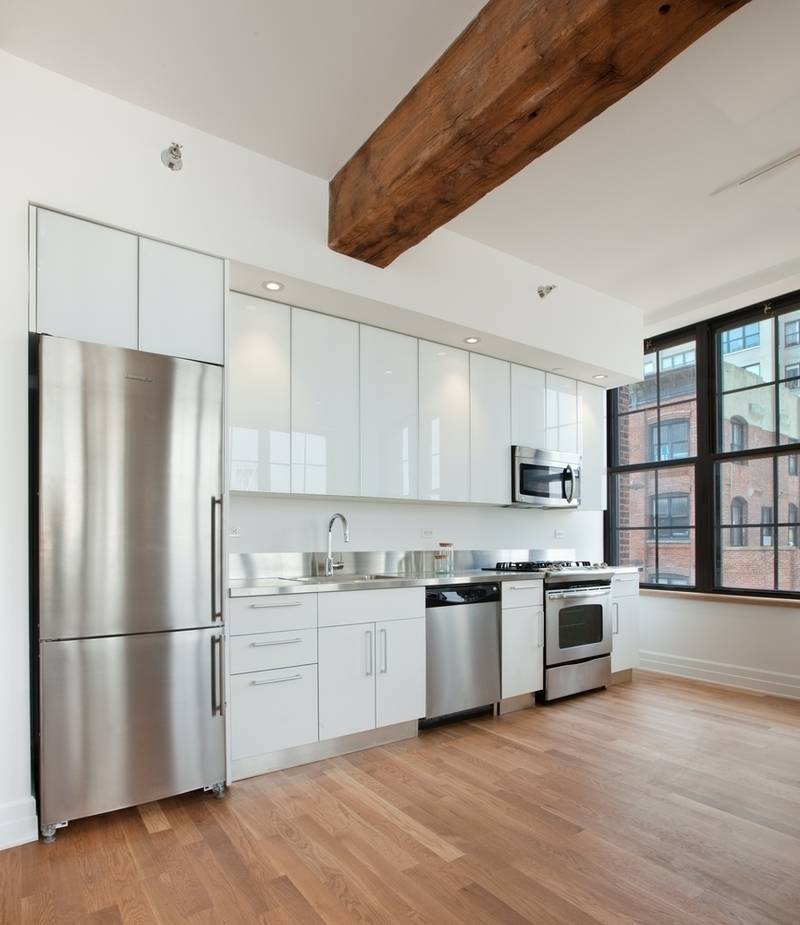 No fee , 1 bed/1 bath waterfront property in DUMBO , wraparound private deck