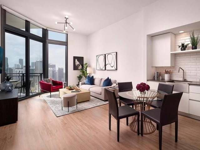 MIAMI DOWNTOWN LUXURY APARTMENT FOR RENT|  1 Bed / 1 Bath 734 sq. ft. $3,188 WITH BALCONY