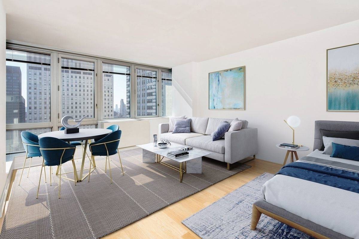 3 Months Free & No Fee! Studio in Midtown Luxury Doorman Building