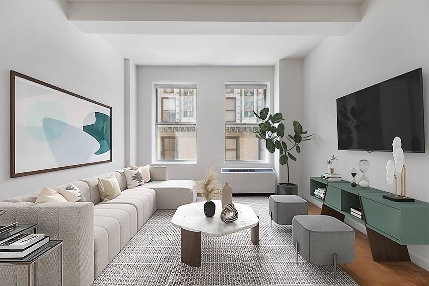 NO FEE,  2BR 2 Bath in Luxury Financial District Building - Sunset Views+ Hotel Services!