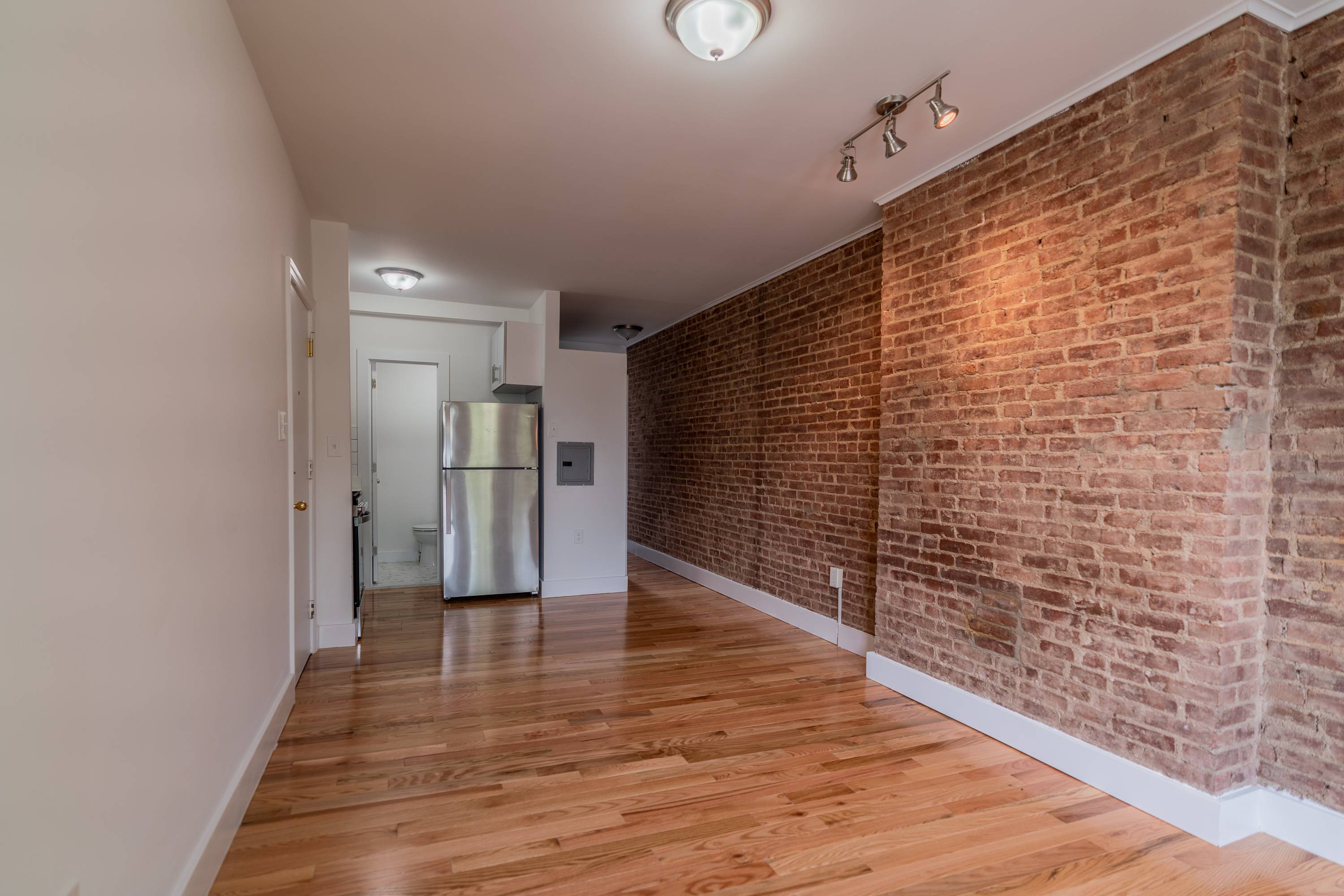 Beautfiul Renovated Studio Apartment located across the street from the Journal Square Path/Transportation Center!  On Site Laundry and Super! No Broker Fees.