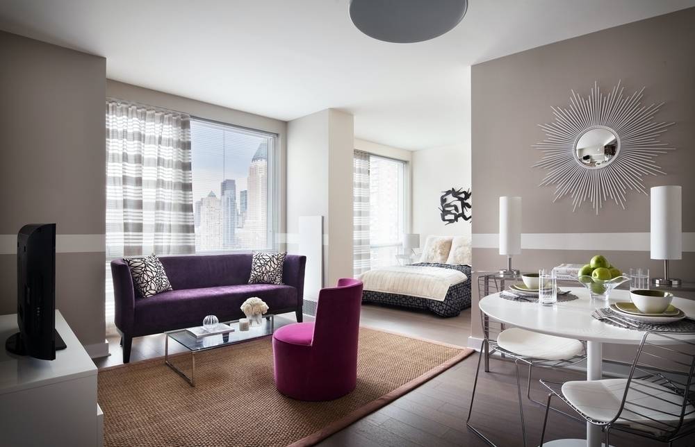 High floor spacious alcove studio w/ panoramic views! NO Broker's Fee!