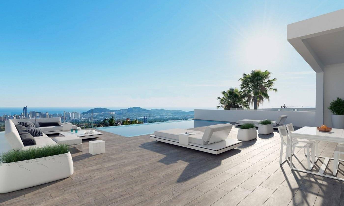 Huge house with  city and sea views and a private elevator and stunning sea views!