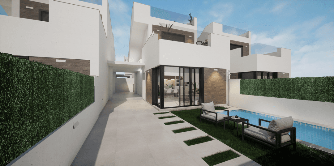 NEW BUILD VILLAS IN LOS ALCAZARES