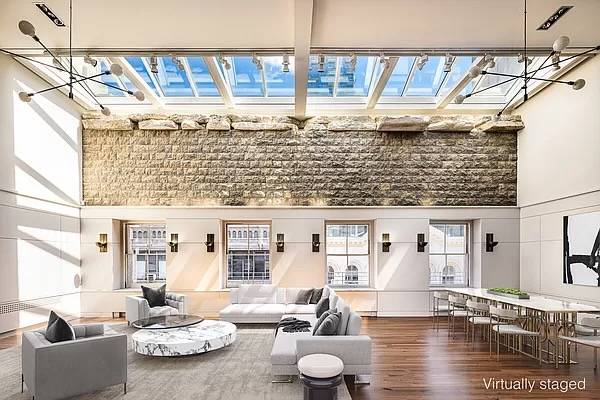 ONE OF ONE TRIBECA PENTHOUSE FLOODED WITH SUNLIGHT