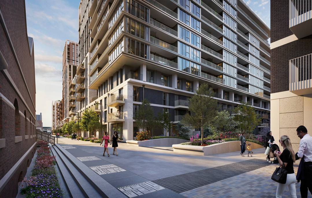 Tranquillity Place | Jade Wharf | London Dock – Manhattan Ground Floor Apartment with Balcony