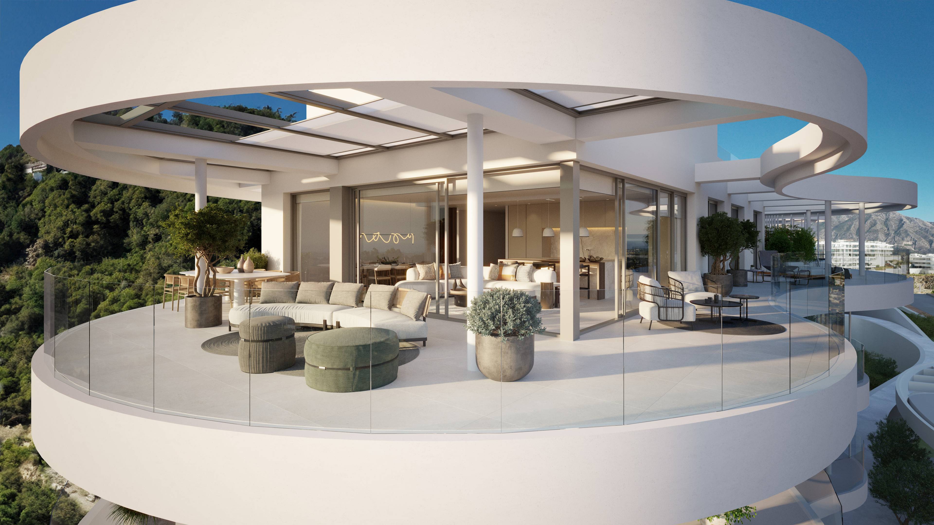 A Penthouse Setting the Scene