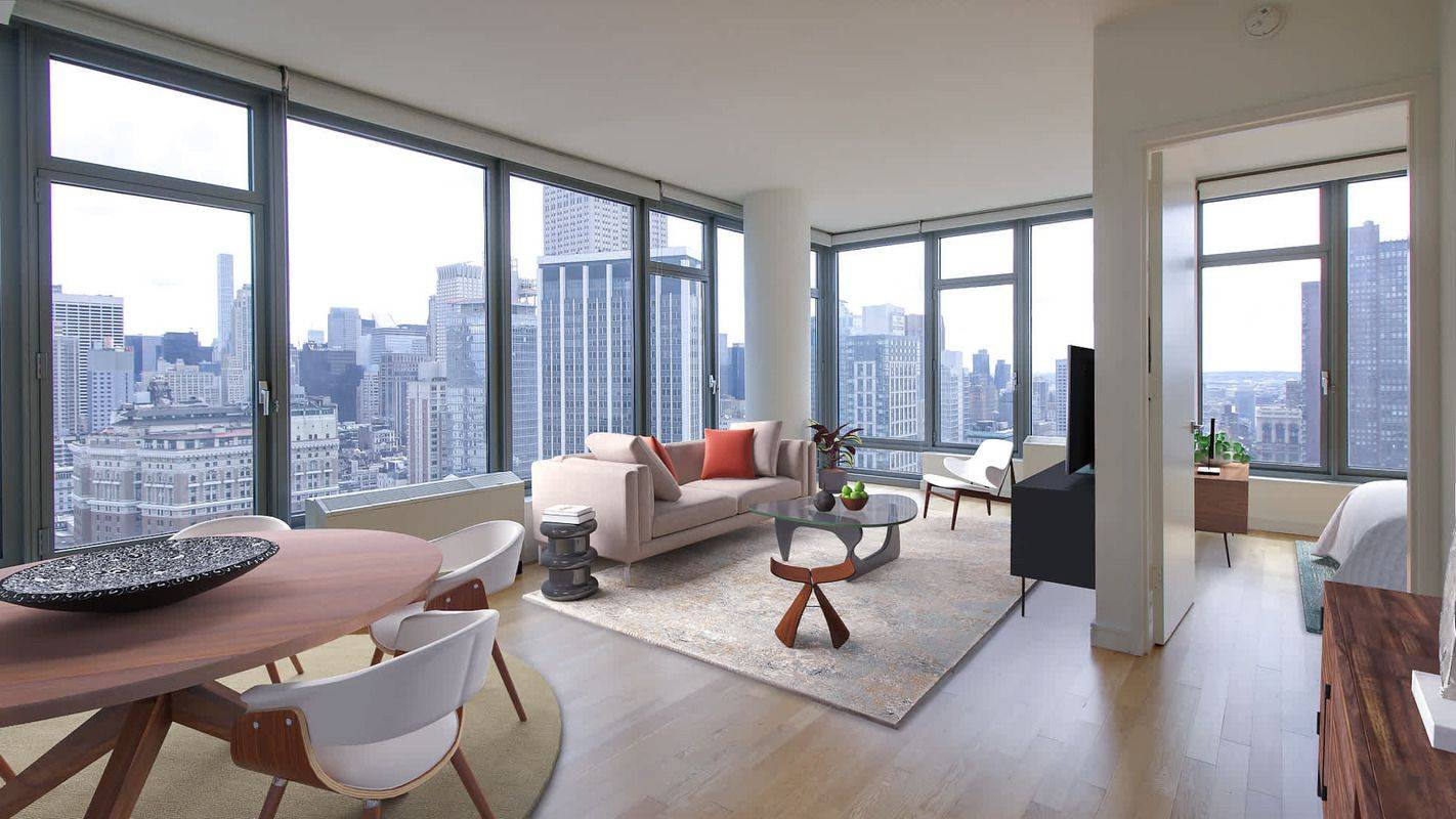 Beautiful and Open, Luxury, 1 bed/1 bath  Apartment in Chelsea with Expansive Windows and City Views