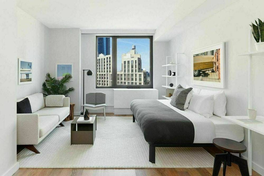 spacious 1 bed 1 bath at downtown hudson yards - no brokers fee