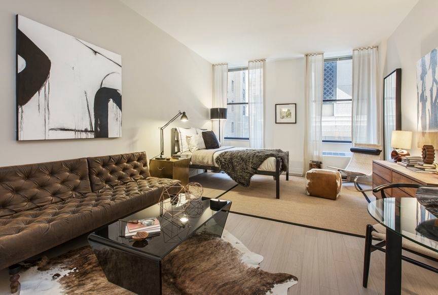 No Fee& 3 Months Free! Studio in FiDi Luxury Doorman Building