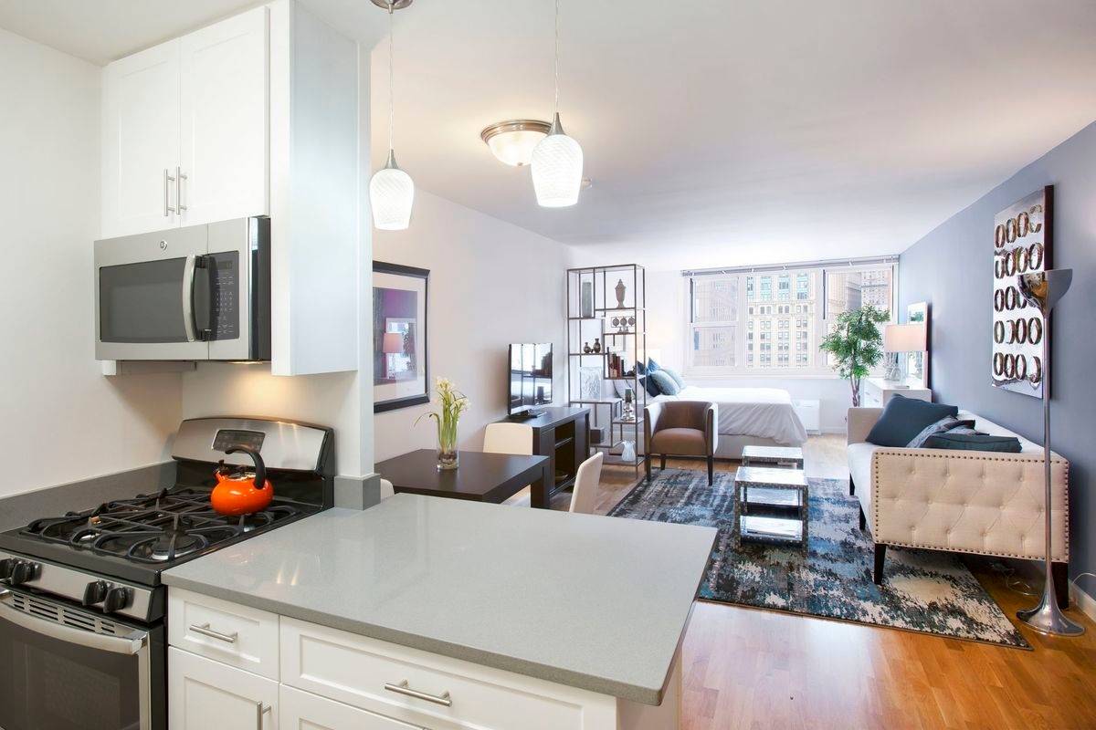 No Fee, 3 Months, Free Battery Park City 2 Room Studio 1 Bath