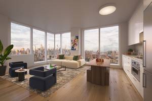 No Fee & 3 Months Free! 1 Br / 1 Bath in LES Luxury Doorman Building