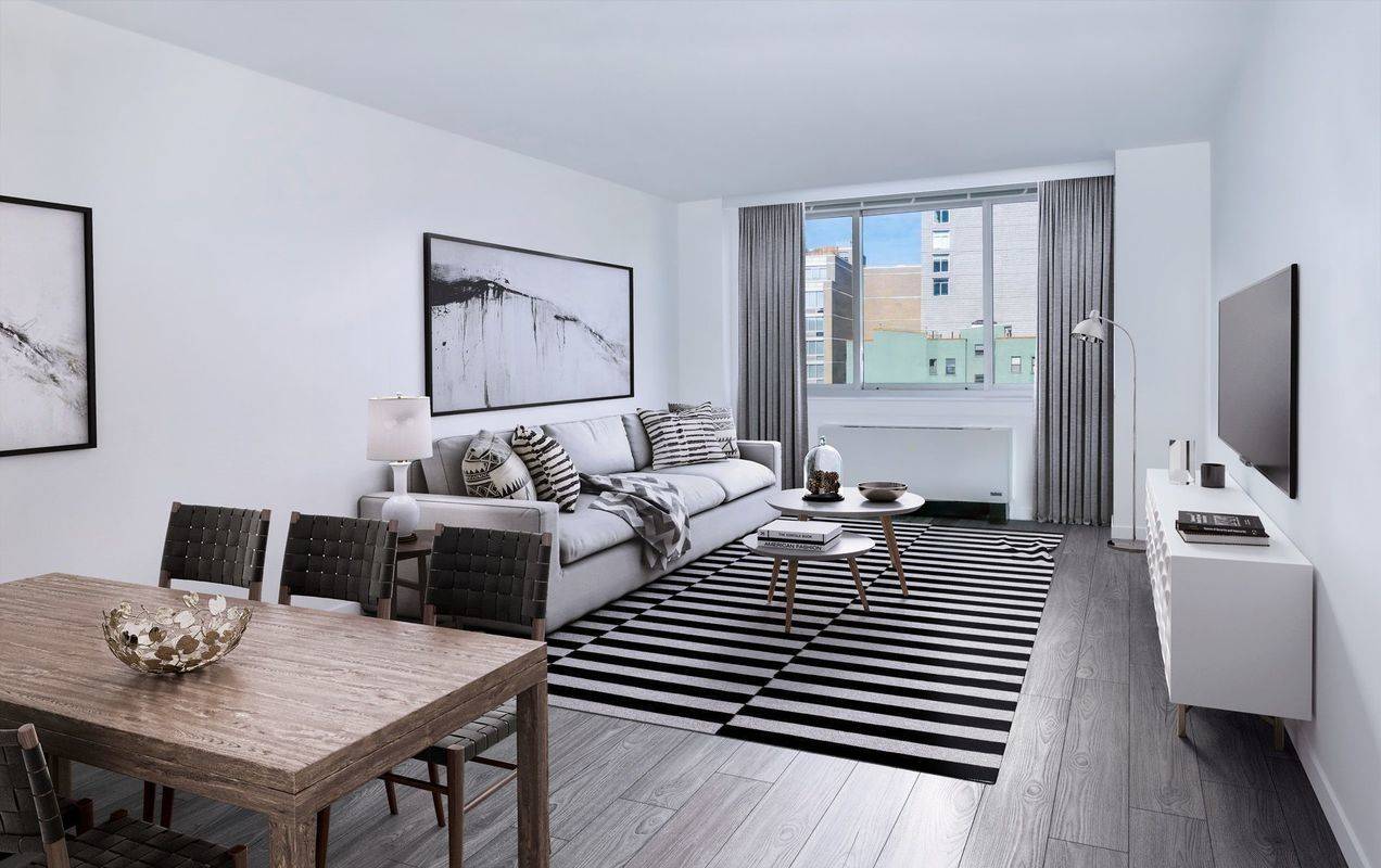 No Fee, 1  Bed/1 Bath in Amenity Filled Luxury East Village Apartment Building, W/D in Unit