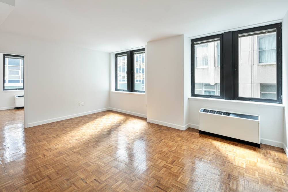 No Fee,3 months Free, 3 Rooms 1Bed/1 Bath Seaport Beauty $2621