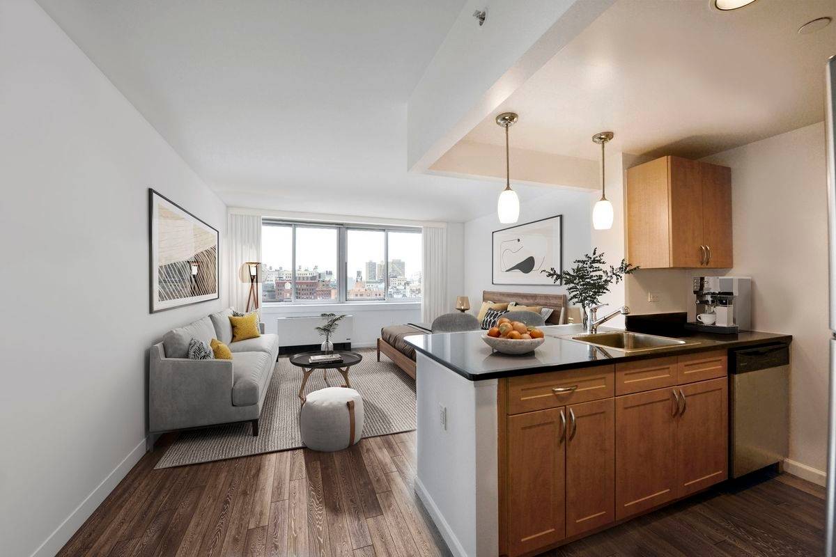 3 Months Free & No Fee! Studio in LES  Luxury Doorman Building